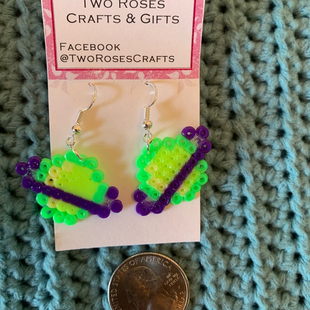 Planet earrings